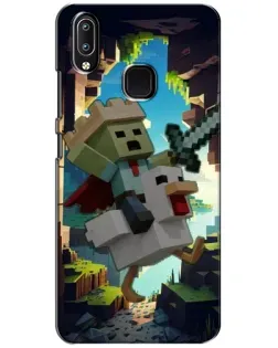 Чехол для Vivo Y93 Lite с картинкой «Стив и гусь»