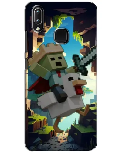 Чехол для Vivo Y93 Lite с картинкой «Стив и гусь» Чехол для Vivo Y93 Lite с картинкой «Стив и гусь»