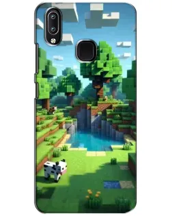 Чехол для Vivo Y93 Lite с картинкой «Minecraft летний день»