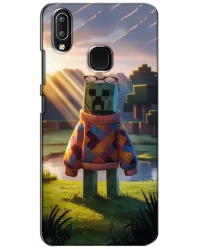Чехол для Vivo Y93 Lite с картинкой «Крипер в свитере» Чехол для Vivo Y93 Lite с картинкой «Крипер в свитере»