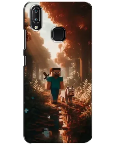 Чехол для Vivo Y93 Lite с картинкой «Стив в лесу» Чехол для Vivo Y93 Lite с картинкой «Стив в лесу»