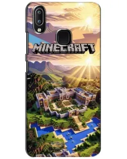 Чехол для Vivo Y93 Lite с картинкой «Minecraft панорама»