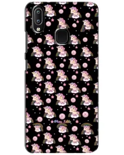 Чехол для Vivo Y93 Lite с картинкой «Magic Unicorn паттерн»
