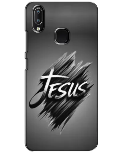 Чехол для Vivo Y93 Lite с картинкой «Надпись Jesus Graffiti»
