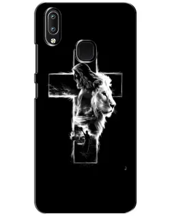 Чохол для Vivo Y93 Lite з картинкою «Сяючий хрест Jesus»