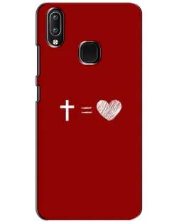 Чохол для Vivo Y93 Lite з картинкою «Рівняння любові»