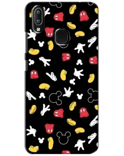 Чехол для Vivo Y93 Lite с картинкой «Графический принт лапок»