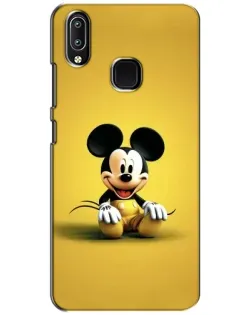 Чехол для Vivo Y93 Lite с картинкой «Микки на желтом»