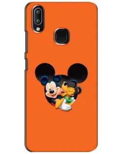 Чехол для Vivo Y93 Lite с картинкой «Сердце Микки Минни»