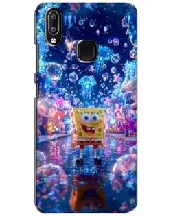 Чехол для Vivo Y93 Lite с картинкой «Неоновый океан»
