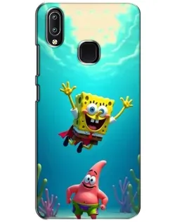 Чохол для Vivo Y93 Lite з картинкою «Спанч Боб під водою»