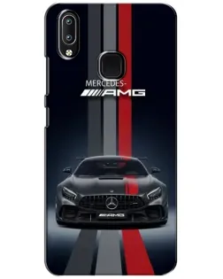 Чехол для Vivo Y93 Lite с картинкой «Mercedes — белый карбон» Чехол для Vivo Y93 Lite с картинкой «Mercedes — белый карбон»