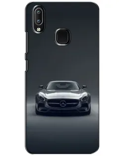 Чехол для Vivo Y93 Lite с картинкой «Mercedes на черном»