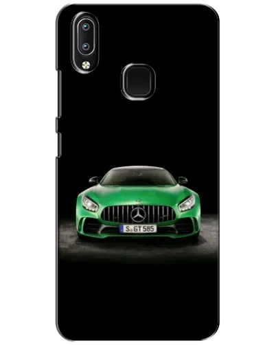 Чехол для Vivo Y93 Lite с картинкой «Mercedes — неоновый лого» Чехол для Vivo Y93 Lite с картинкой «Mercedes — неоновый лого»