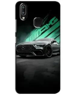 Чехол для Vivo Y93 Lite с картинкой «Темный Mercedes AMG»