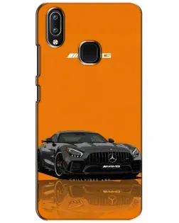 Чехол для Vivo Y93 Lite с картинкой «Оранжевый Mercedes AMG»