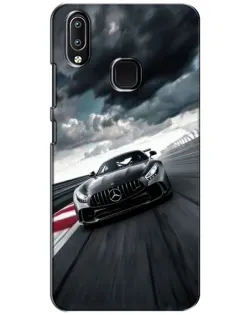 Чехол для Vivo Y93 Lite с картинкой «Гоночный Mercedes AMG»