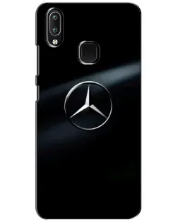 Чехол для Vivo Y93 Lite с картинкой «Mercedes на металле»