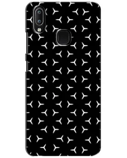 Чехол для Vivo Y93 Lite с картинкой «Mercedes паттерн звезд»