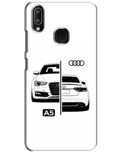 Чехол для Vivo Y93 Lite с картинкой «Audi — контрастный дизайн»