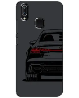 Чехол для Vivo Y93 Lite с картинкой «Задняя часть Audi — арт»