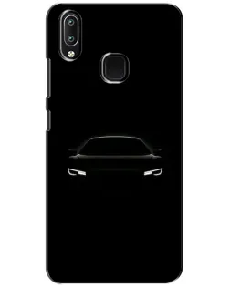 Чехол для Vivo Y93 Lite с картинкой «Взгляд Audi в темноте»