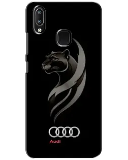 Чехол для Vivo Y93 Lite с картинкой «Графика — пантера и Audi»