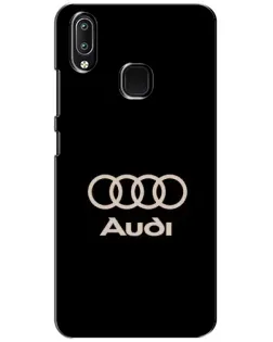 Чехол для Vivo Y93 Lite с картинкой «Audi — золотой логотип»