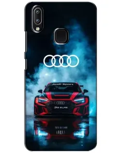 Чехол для Vivo Y93 Lite с картинкой «Audi Sport — неон»