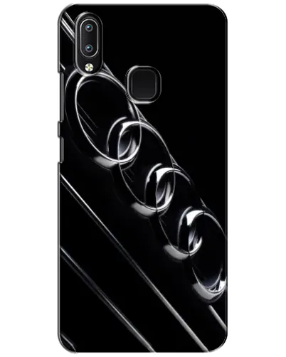 Чехол для Vivo Y93 Lite с картинкой «Audi — абстрактные кольца»