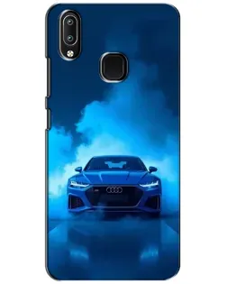 Чехол для Vivo Y93 Lite с картинкой «Audi — голубая энергия»