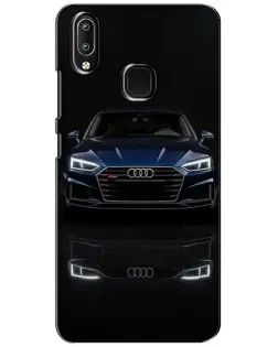 Чехол для Vivo Y93 Lite с картинкой «Audi — ночное отражение»