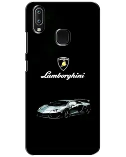 Чехол для Vivo Y93 Lite с картинкой «Логотип Lamborghini классика»