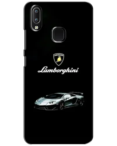 Чехол для Vivo Y93 Lite с картинкой «Логотип Lamborghini классика»