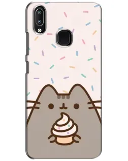 Чехол для Vivo Y93 Lite с картинкой «Пушин с кексом»