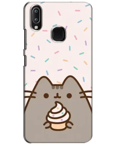 Чехол для Vivo Y93 Lite с картинкой «Пушин с кексом» Чехол для Vivo Y93 Lite с картинкой «Пушин с кексом»