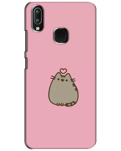 Чехол для Vivo Y93 Lite с картинкой «Pusheen сердце» Чехол для Vivo Y93 Lite с картинкой «Pusheen сердце»