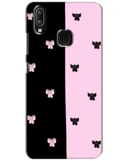 Чехол для Vivo Y93 Lite с картинкой «Контрастные банты»
