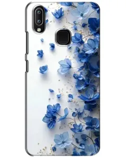 Чохол для Vivo Y93 Lite з картинкою «Блакитний квітковий каскад» Чохол для Vivo Y93 Lite з картинкою «Блакитний квітковий каскад»