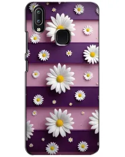 Чохол для Vivo Y93 Lite з картинкою «Ромашки на фіолетовому» Чохол для Vivo Y93 Lite з картинкою «Ромашки на фіолетовому»