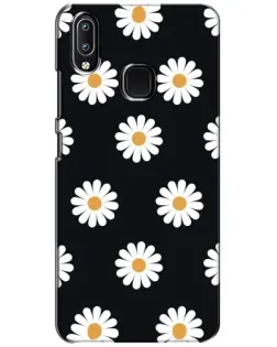 Чохол для Vivo Y93 Lite з картинкою «Ромашки на чорному» Чохол для Vivo Y93 Lite з картинкою «Ромашки на чорному»