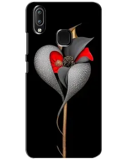Чохол для Vivo Y93 Lite з картинкою «Срібна фантазійна квітка» Чохол для Vivo Y93 Lite з картинкою «Срібна фантазійна квітка»