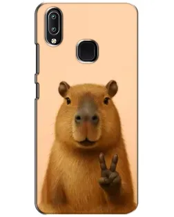 Чохол для Vivo Y93 Lite з картинкою «Капібара вікторія»
