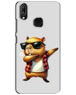 Чохол для Vivo Y93 Lite з картинкою «Капібара репер даб»