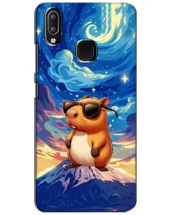 Чохол для Vivo Y93 Lite з картинкою «Капібара Ван Гога»
