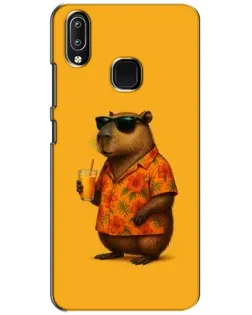 Чохол для Vivo Y93 Lite з картинкою «Капібара на відпочинку»