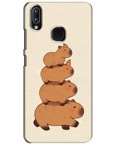 Чехол для Vivo Y93 Lite с картинкой «Башня из капибар» Чехол для Vivo Y93 Lite с картинкой «Башня из капибар»