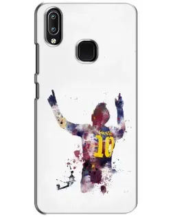Чехол для Vivo Y93 Lite с картинкой «Акварельный Месси Барселона» Чехол для Vivo Y93 Lite с картинкой «Акварельный Месси Барселона»