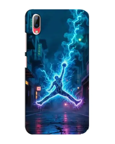 Чехол для Vivo Y93 / Y93S с картинкой «Jordan Gold Jumpman»