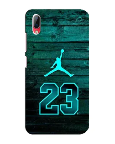 Чехол для Vivo Y93 / Y93S с картинкой «Jordan Cyan 23»